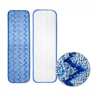 WEFT TWIST ZIGZAG REFILL VELCRO MOP MED PP