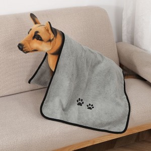 Toalla de baño para perros Toalla para mascotas