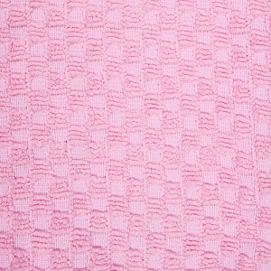 JACQUARD-TUCH MIT REISSCHACHMUSTER