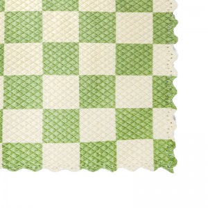 MOTIF D'ÉCHECS TISSU DIAMANT MÉLANGE DE COULEURS