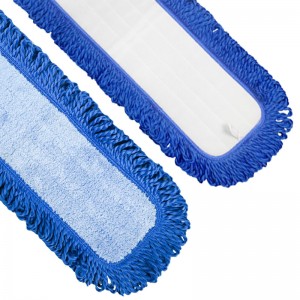 KORALL PÅFYLLNING VELCRO DUST MOP MED FRANS