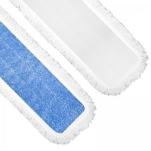 WEFT TWIST REFILL VELCRO MOP WITH FRINGE