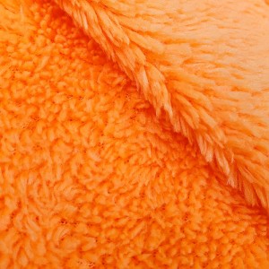 CHIFFON À POUSSIÈRE POLAIRE CORAIL