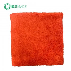 Tissu polaire corail sans bords