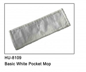 Basic witte zakmop