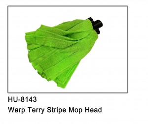 Głowica mopa Warp Terry Stripe